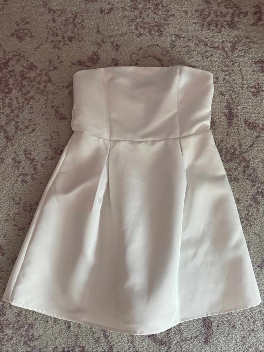 Princess Polly Strapless Mini Dress in White